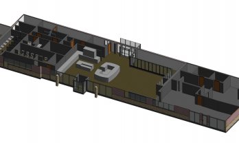 Travel Center Model Revit