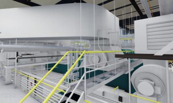 Steam Plant Rendering -Mezzanine View