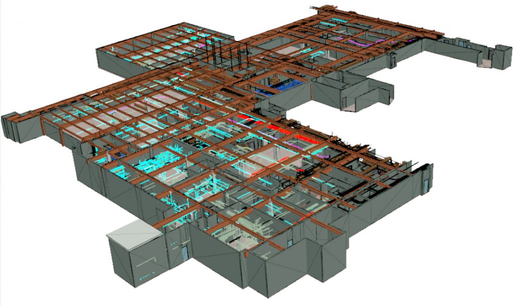 3d Model of Eisenhower Hospital