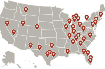 Coast2Coast Surveyor Map