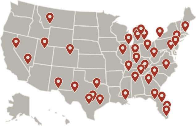 Coast2Coast Surveyor Map