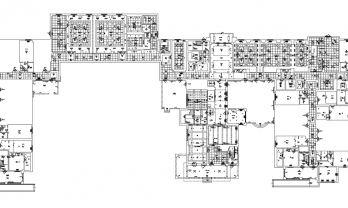 Hospitality Asbuilt Floorplan Inn Guest Area